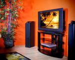 Avista Dello-Two USA Classical Series three Shelves TV Stand in High Gloss Piano Black